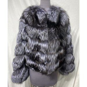 silver fox jacket (28195)